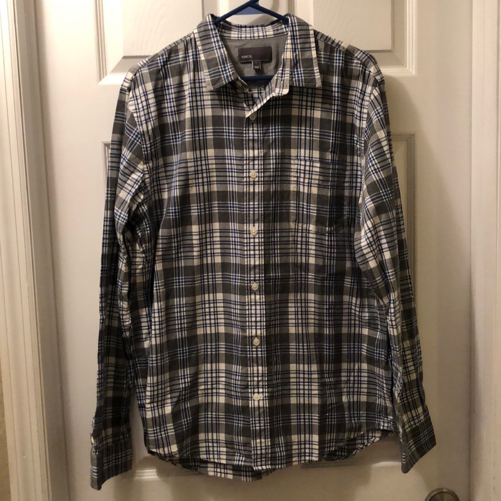 Men’s Vince Button Up Shirt